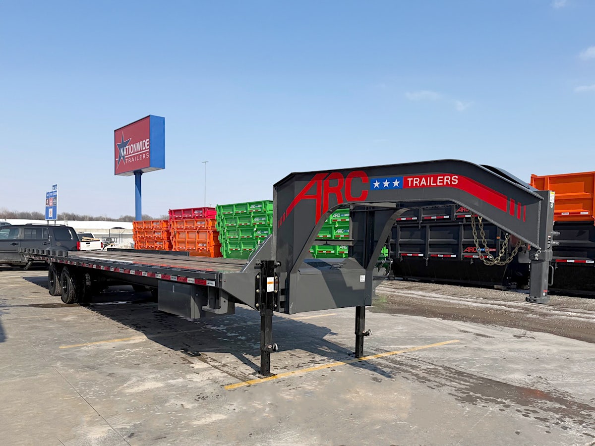 ARC Trailers 40'x102" Gooseneck Container Hauler Trailer (GCT) - Stock #86454 - Image 7 of 8 ARC Trailers 40'x102" Gooseneck Container Hauler Trailer (GCT) - Stock #86454 - Image 7 of 8