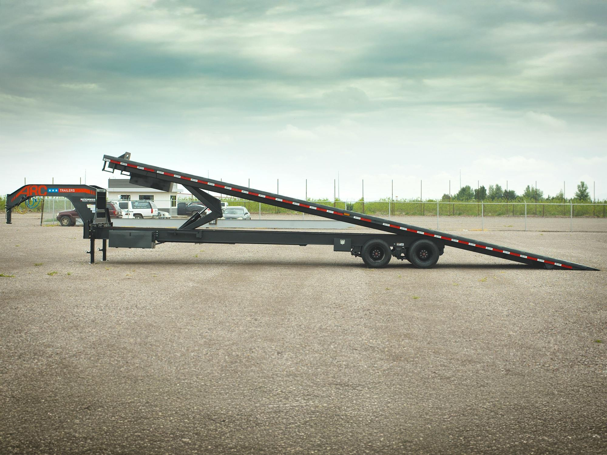ARC Trailers 40'x102" Gooseneck Container Hauler Trailer (GCT) - Stock #86454 - Image 5 of 8