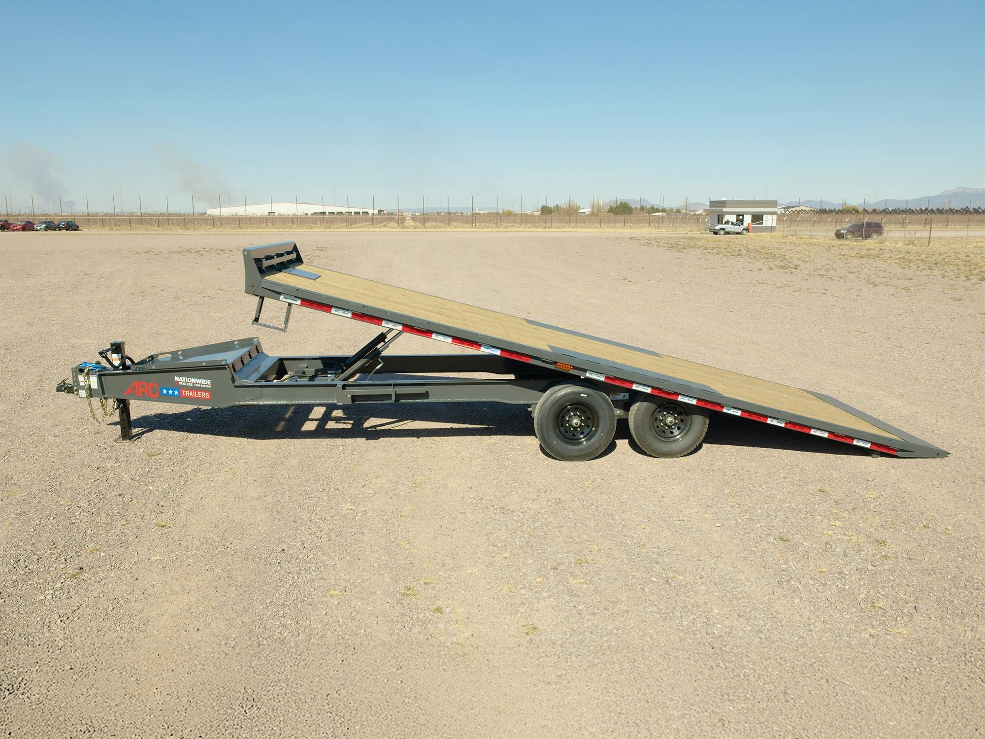 ARC Trailers 22'x102" Bumper Pull Deckover Tilt Trailer (BTD) - Stock #86455 - Image 6 of 8