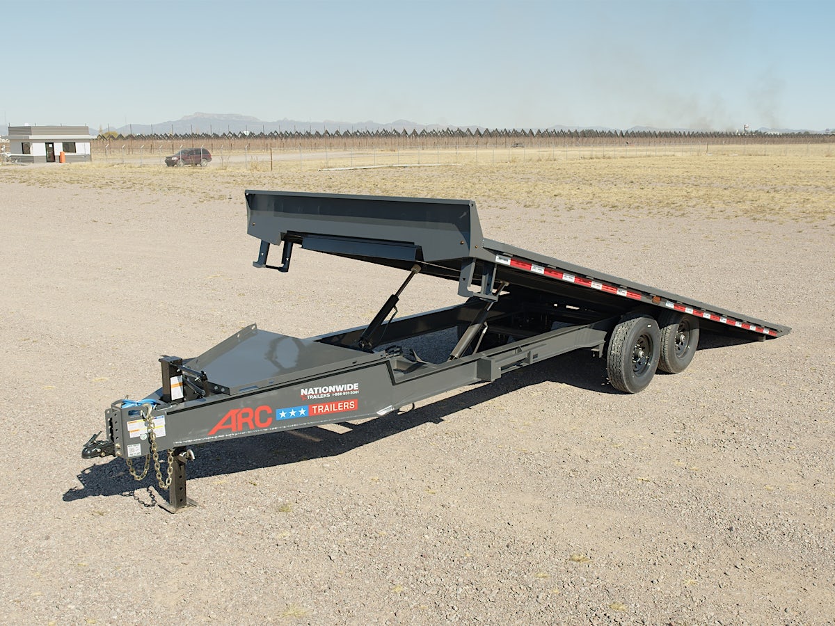 ARC Trailers 22'x102" Bumper Pull Deckover Tilt Trailer (BTD) - Stock #86455 - Image 7 of 8 ARC Trailers 22'x102" Bumper Pull Deckover Tilt Trailer (BTD) - Stock #86455 - Image 7 of 8