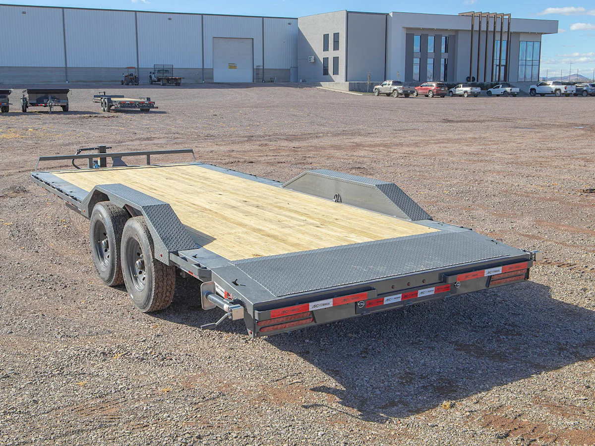 ARC Trailers 24'x102" Superwide Equipment Trailer - Stock #86457 - Image 5 of 8 ARC Trailers 24'x102" Superwide Equipment Trailer - Stock #86457 - Image 5 of 8
