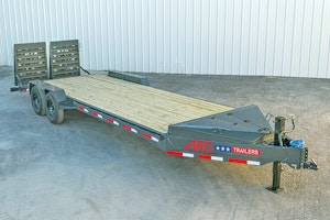 ARC Trailers 24'x83" 14K HD Equipment Hauler w/ 4' Dovetail & Bigfoot Ramps (BEQ)