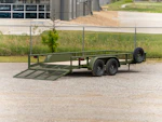 Texas Bragg 16'x83" Utility Trailer w/ 2' Dovetail & 3' Gate (U2) Stock #86490 - Thumbnail 3