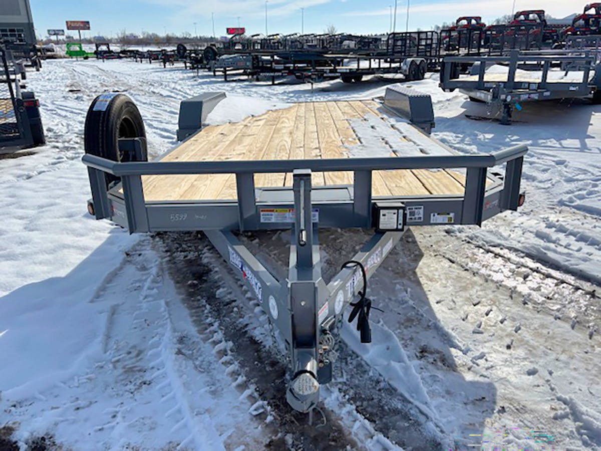 Texas Bragg 20'x83" Car Trailer w/ 2' Dovetail - Stock #86493 - Image 6 of 6