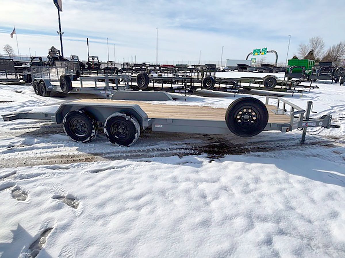 Texas Bragg 20'x83" Car Trailer w/ 2' Dovetail - Stock #86493 - Image 4 of 6