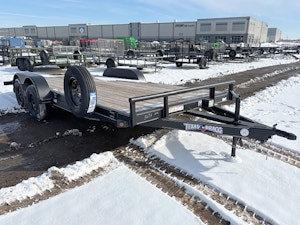 Texas Bragg 18'x83" Car Trailer w/ 2' Dovetail