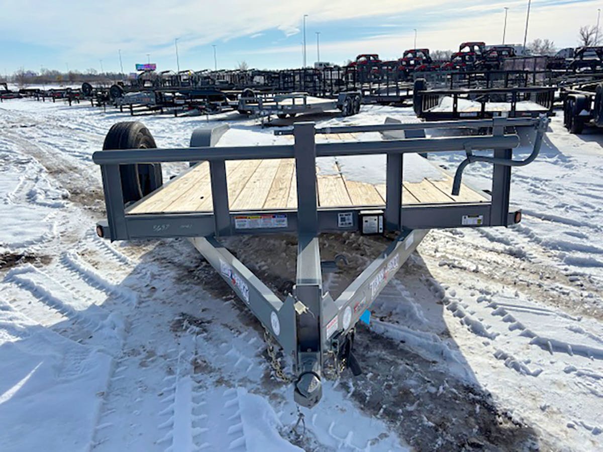 Texas Bragg 20'x83" Car Trailer w/ 2' Dovetail - Stock #86495 - Image 2 of 6