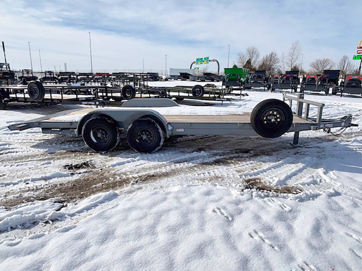 Texas Bragg 20'x83" Car Trailer w/ 2' Dovetail - Stock #86495 - Image 3 of 6