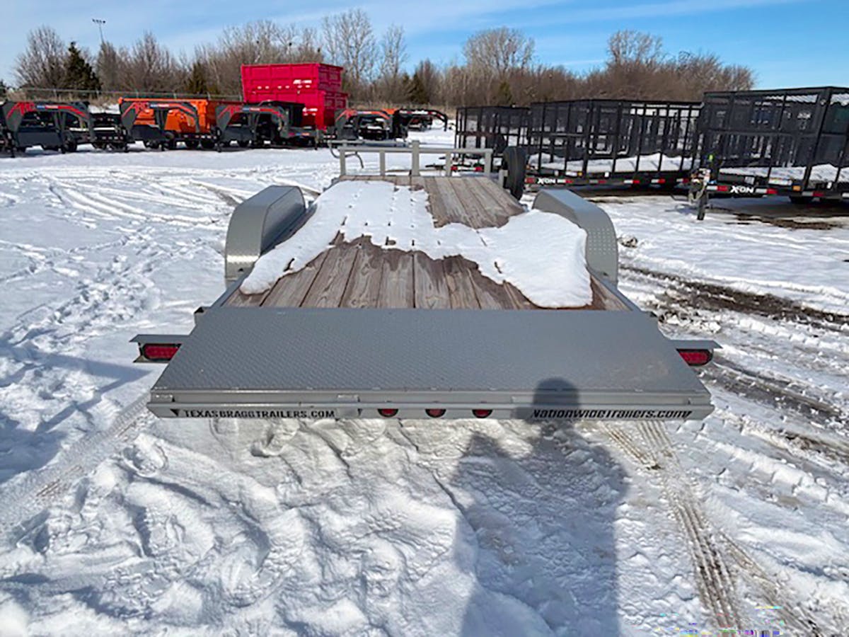 Texas Bragg 20'x83" Car Trailer w/ 2' Dovetail - Stock #86495 - Image 4 of 6