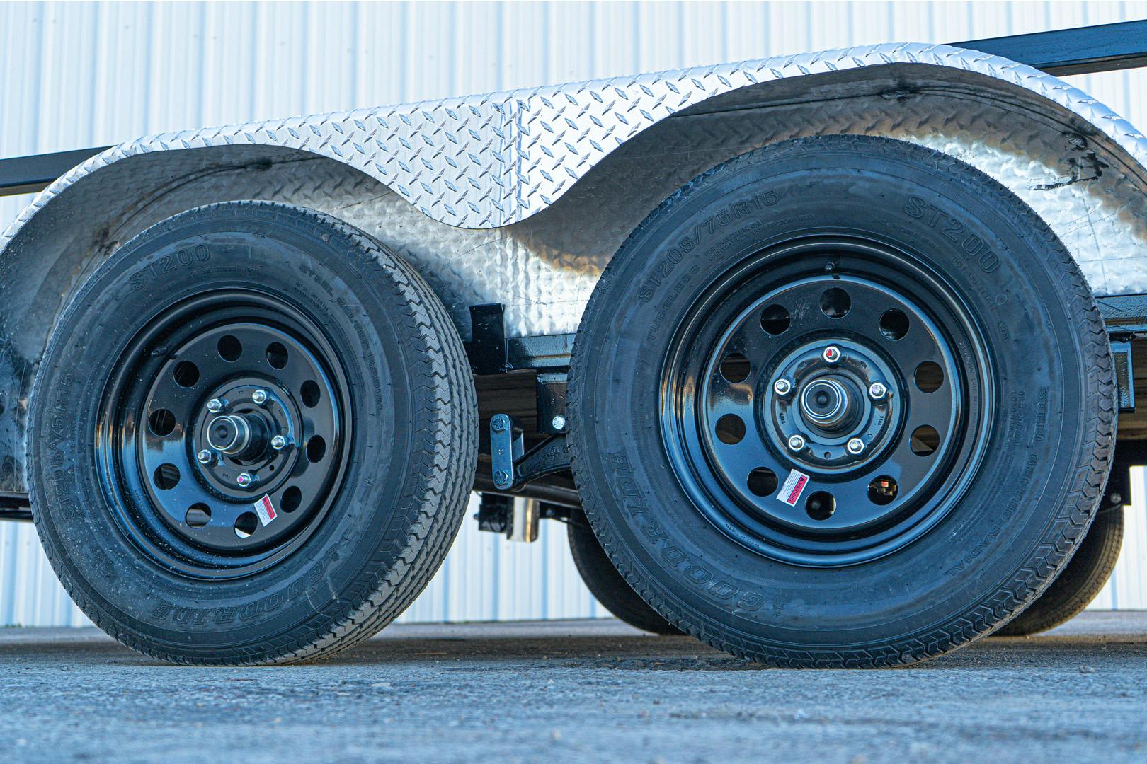 PJ Trailers 20'x83" Tandem Axle 4" Channel Utility Trailer (UL)