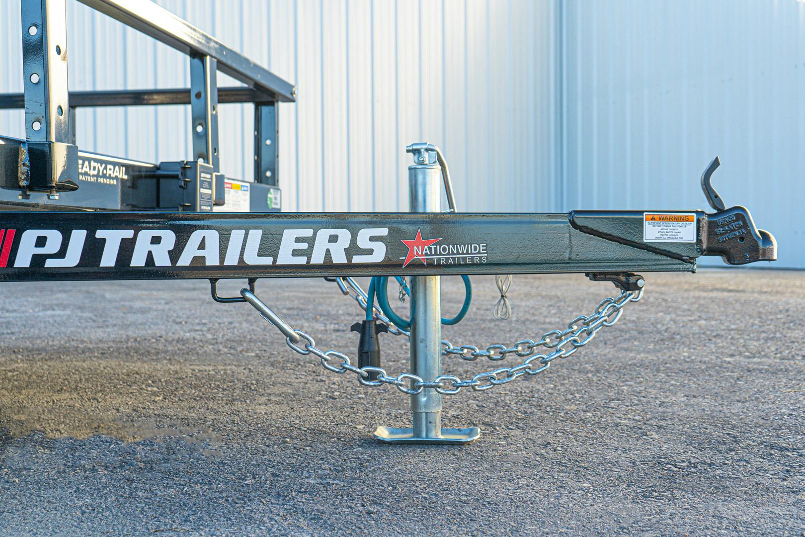 PJ Trailers 20'x83" Tandem Axle 4" Channel Utility Trailer (UL)