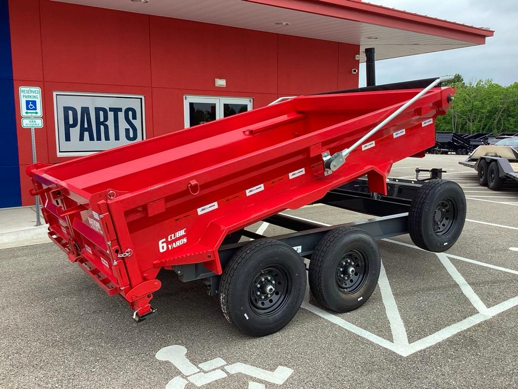 ARC Trailers ARC BDT 12' × 83" Telescopic Dump Trailer