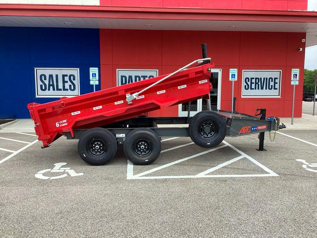 ARC Trailers ARC BDT 12' × 83" Telescopic Dump Trailer