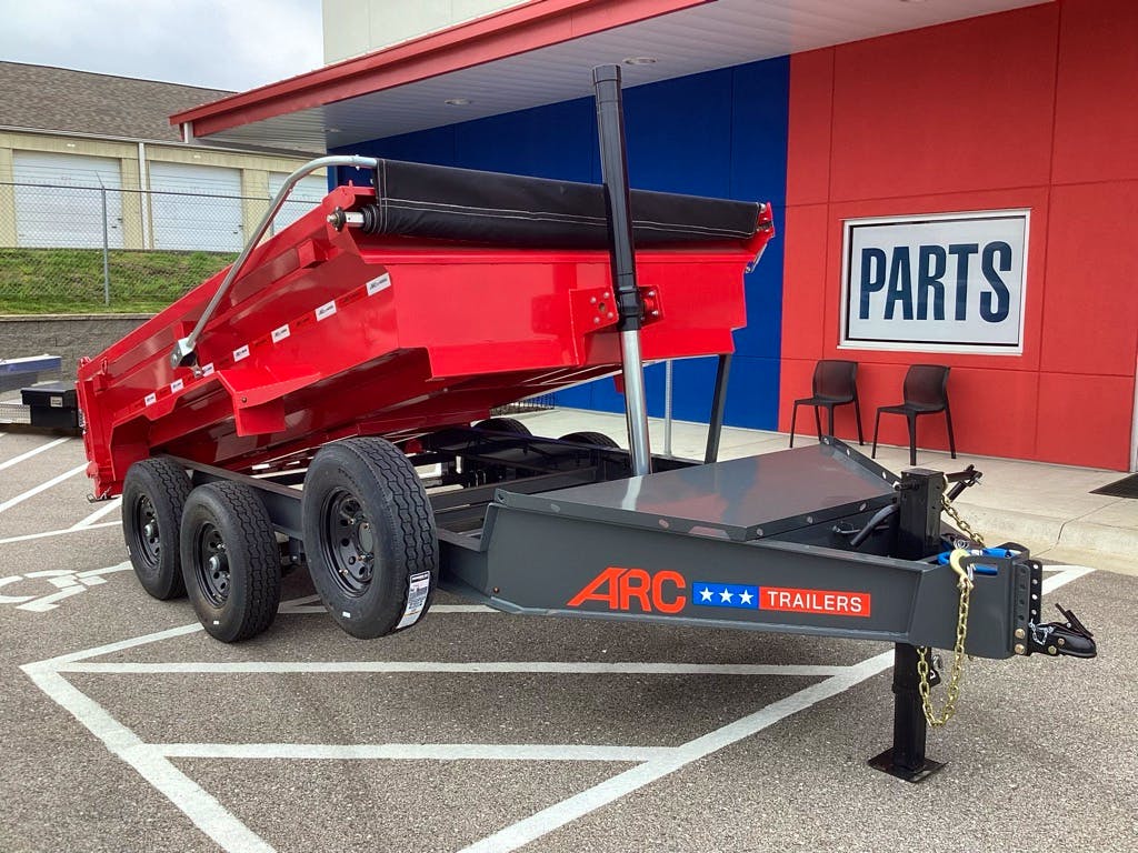 ARC Trailers ARC BDT 12' × 83" Telescopic Dump Trailer