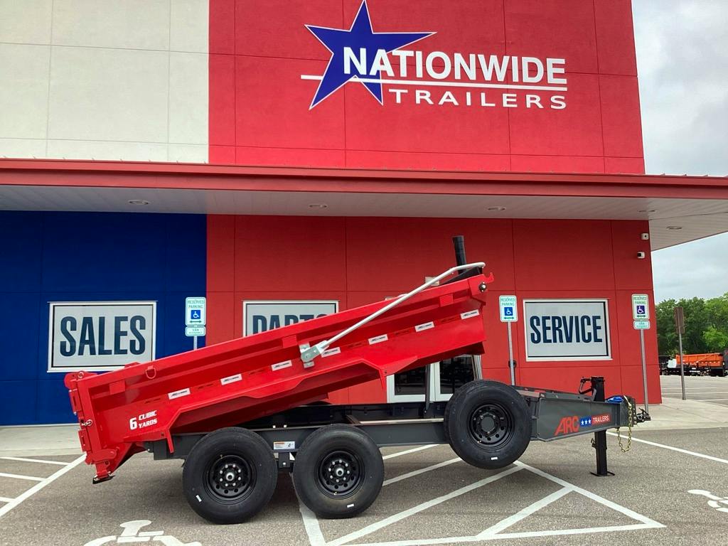 ARC Trailers ARC BDT 12' × 83" Telescopic Dump Trailer
