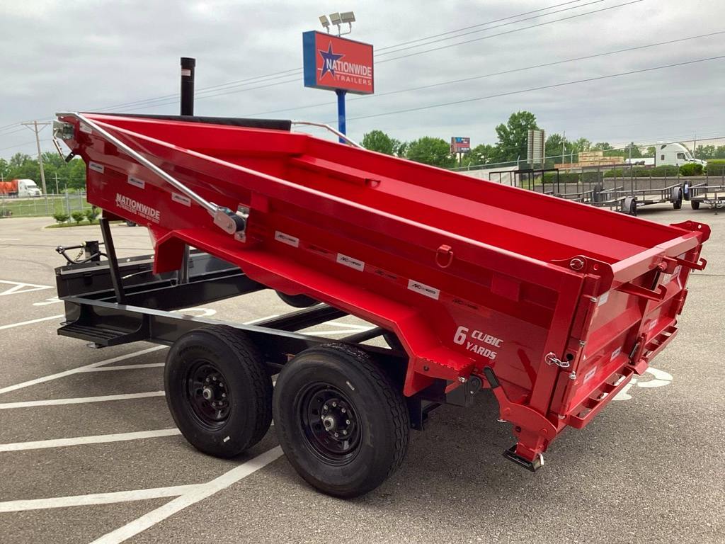 ARC Trailers ARC BDT 12' × 83" Telescopic Dump Trailer