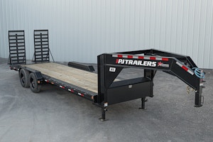 PJ Trailers 24'x82" Gooseneck 10" Pro I-Beam Equipment Trailer (H5)