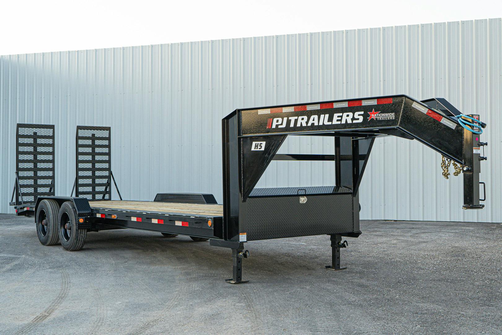 PJ Trailers 24'x82" Gooseneck 10" Pro I-Beam Equipment Trailer (H5) - Stock #86499 - Image 2 of 17