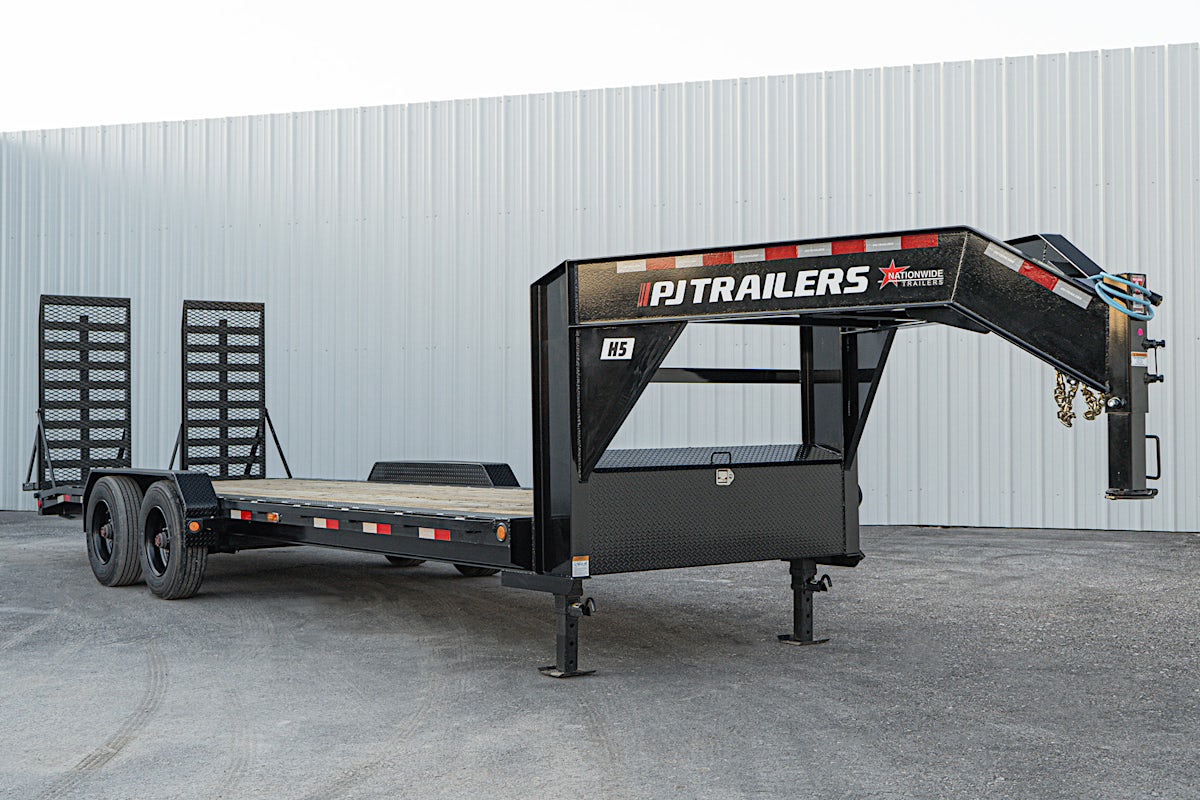 PJ Trailers 24'x82" Gooseneck 10" Pro I-Beam Equipment Trailer (H5) - Image 2