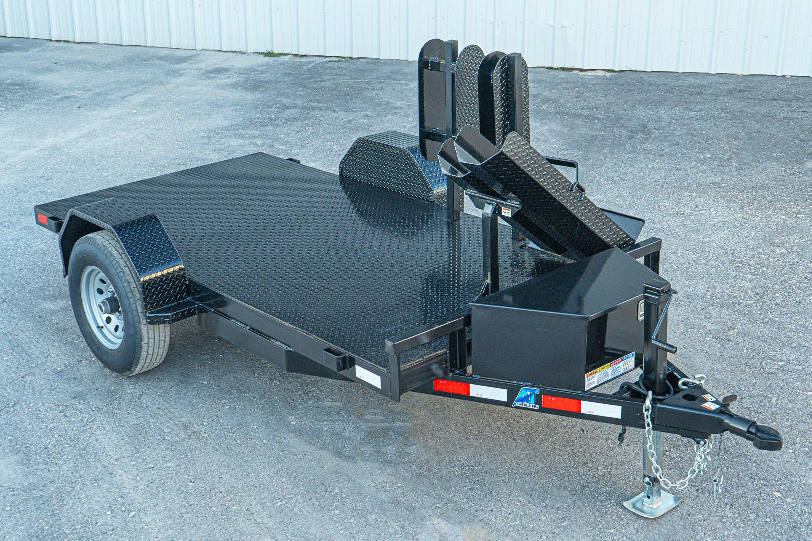 AT Trailers 10'x60" Welding Trailer (SW) - Stock #86512 - Image 1 of 15