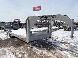 Texas Bragg 24'x102" Gooseneck Equipment Trailer w/ 4' Dovetail