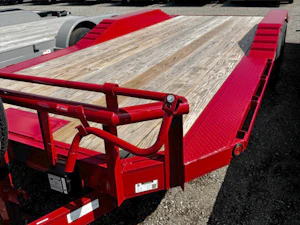 Texas Bragg 20'x102" Equipment Trailer w/ 2' Dovetail