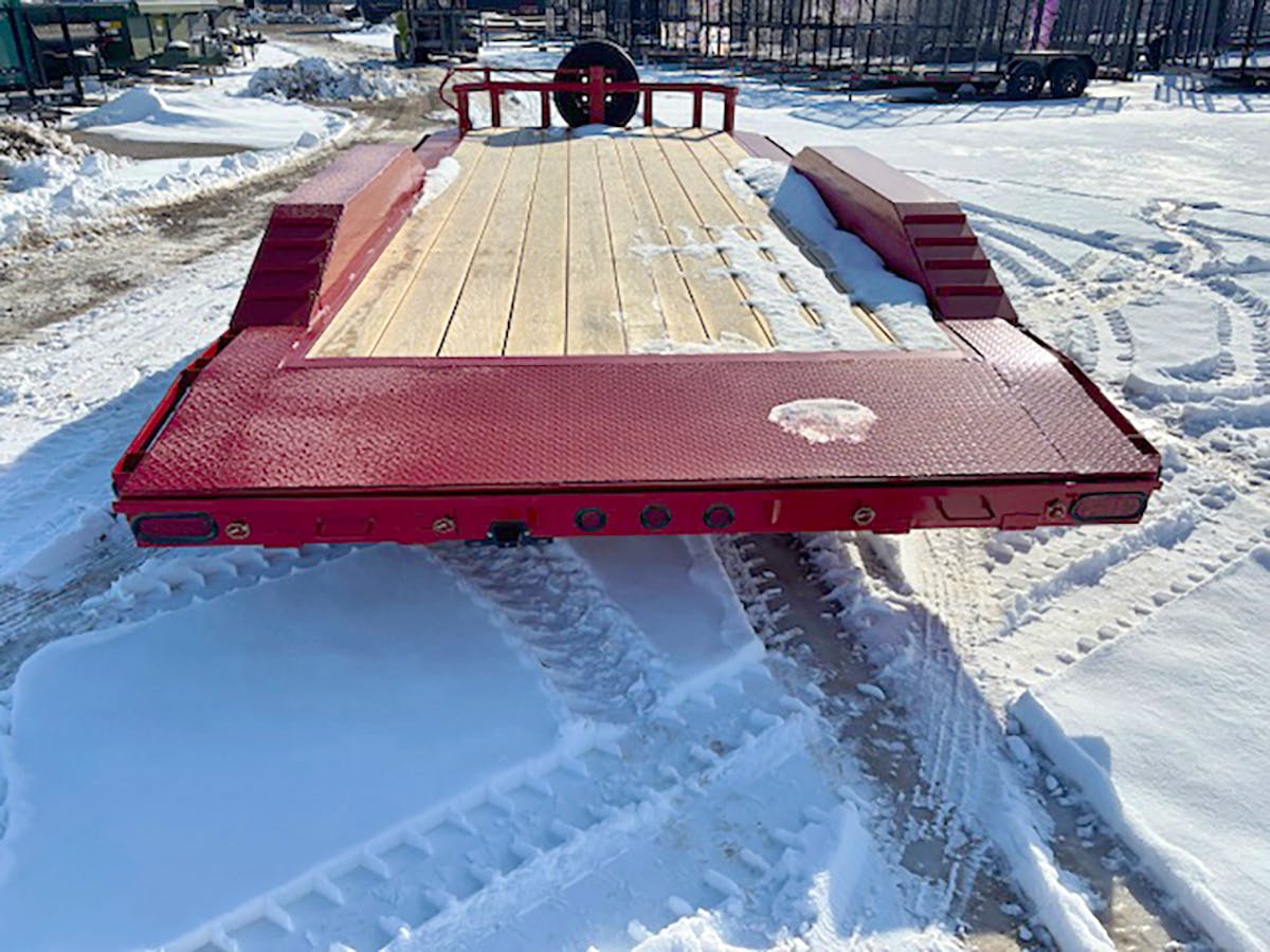 Texas Bragg 20'x102" Equipment Trailer w/ 2' Dovetail - Stock #86522 - Image 5 of 6