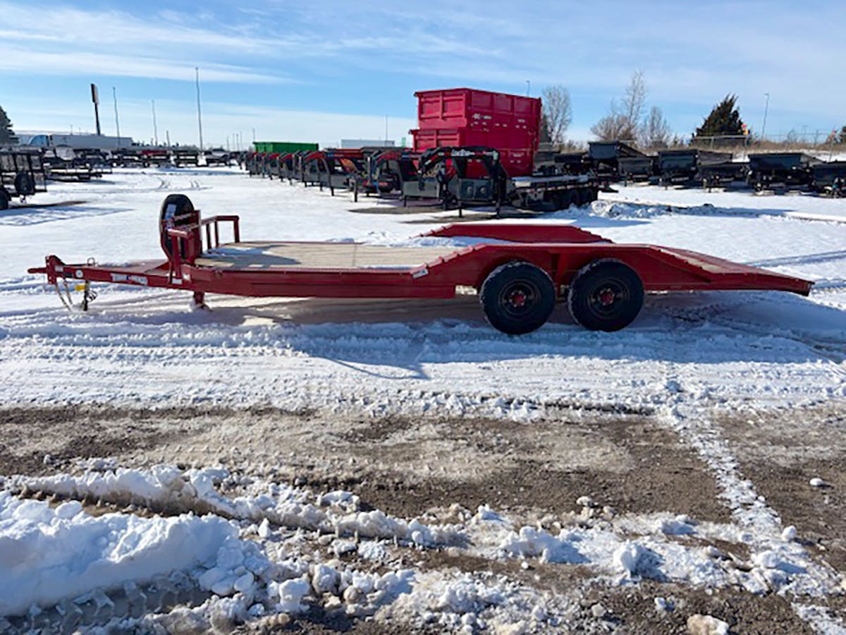 Texas Bragg 20'x102" Equipment Trailer w/ 2' Dovetail - Stock #86522 - Image 4 of 6