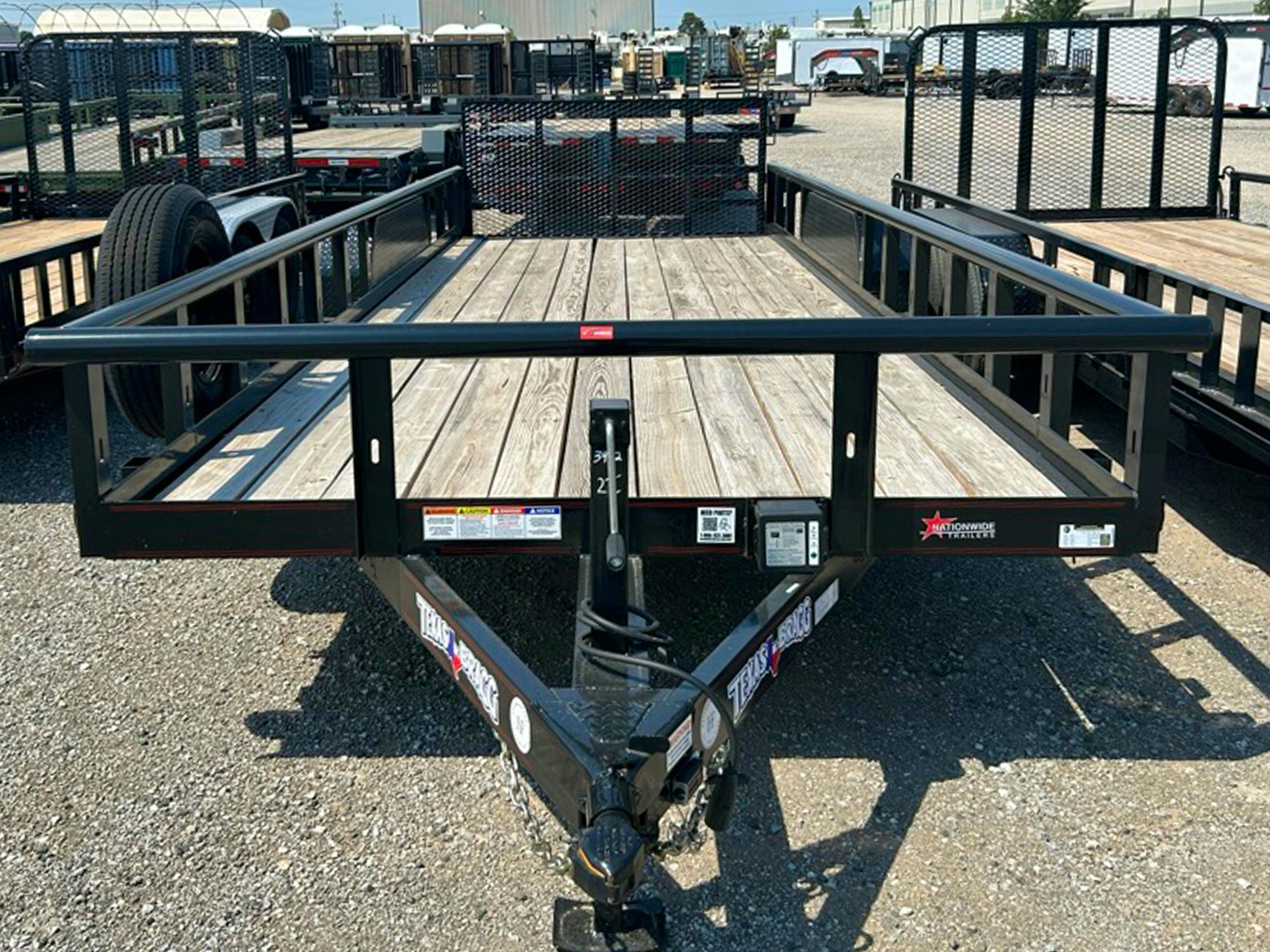 Texas Bragg 22'x83" Utility Trailer w/ 2' Dovetail & 3' Gate (U2)
