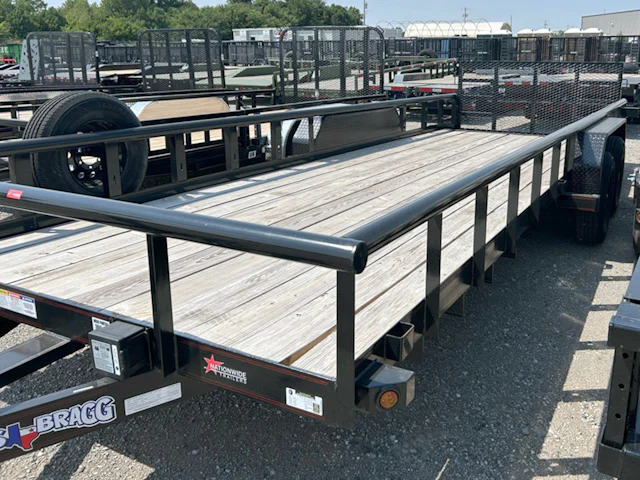 Texas Bragg 22'x83" Utility Trailer w/ 2' Dovetail & 3' Gate (U2)