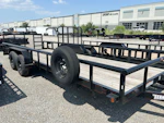 Texas Bragg 22'x83" Utility Trailer w/ 2' Dovetail & 3' Gate (U2) Stock #86525 - Thumbnail 5