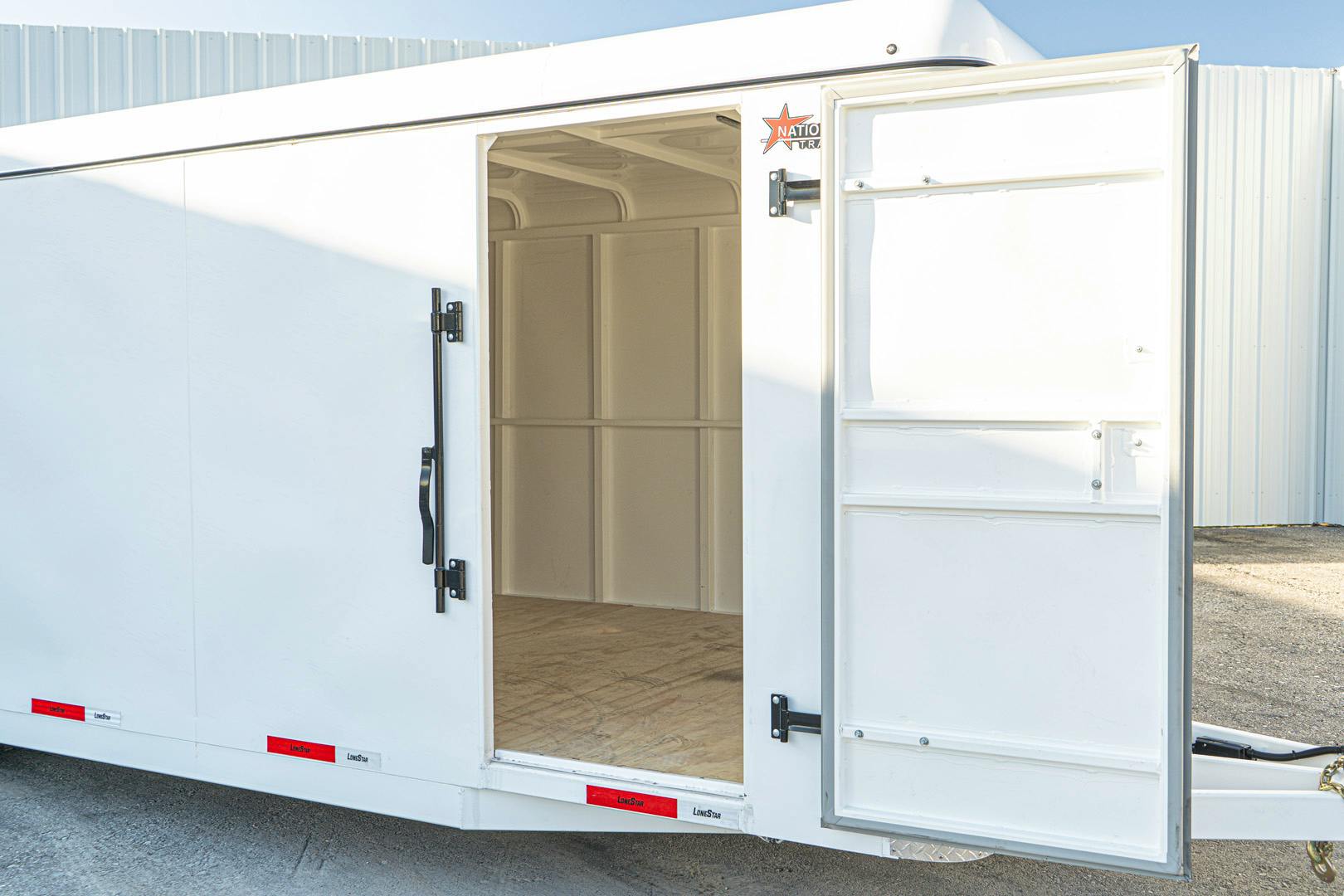 LoneStar 8.5'x24' 14k Steel Enclosed Cargo Trailer w/ Rear Ramp Door (C2) - Image 7