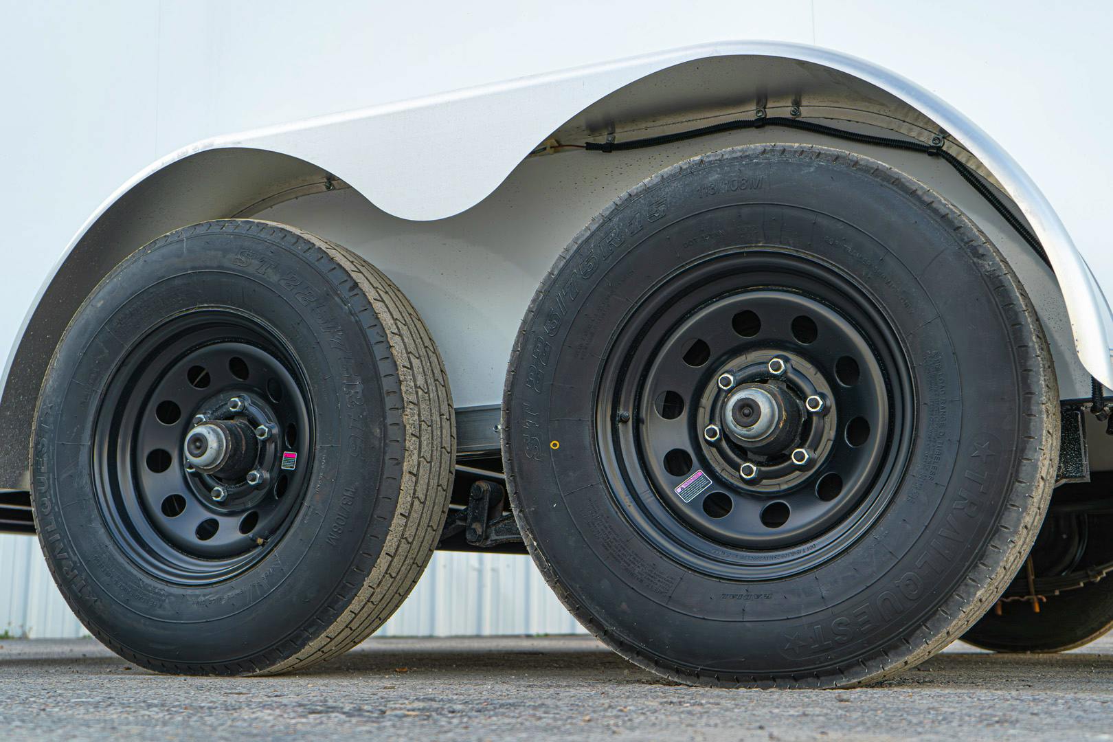 CellTech 7'x16' All-Steel Enclosed Cargo Trailer w/ Rear Ramp Door (C2) - Stock #86560 - Image 8 of 14