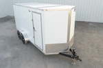 CellTech 7'x16' All-Steel Enclosed Cargo Trailer w/ Rear Ramp Door (C2) Stock #86560 - Thumbnail 4