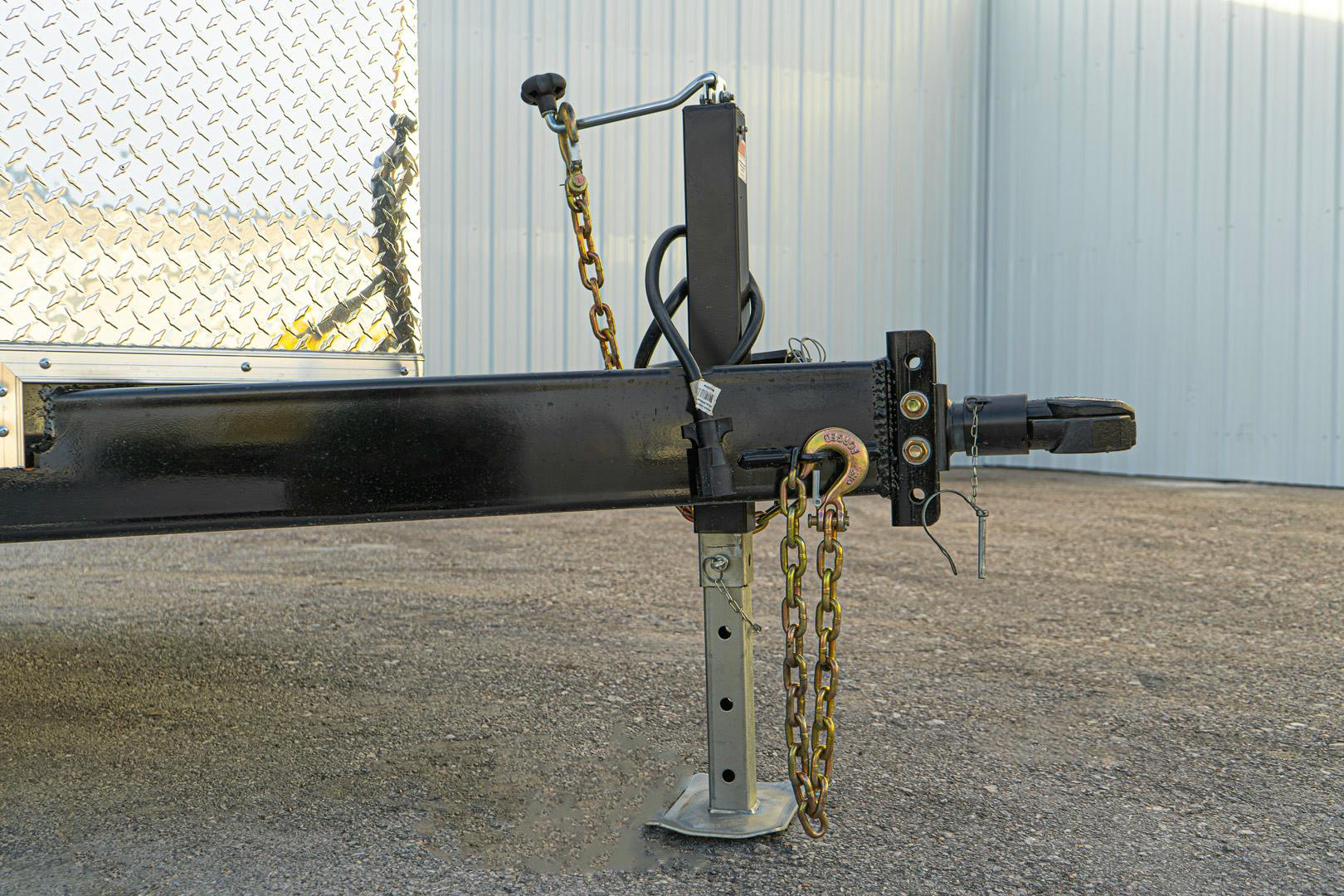 CellTech 7'x16' All-Steel Enclosed Cargo Trailer w/ Rear Ramp Door (C2) - Stock #86560 - Image 5 of 14