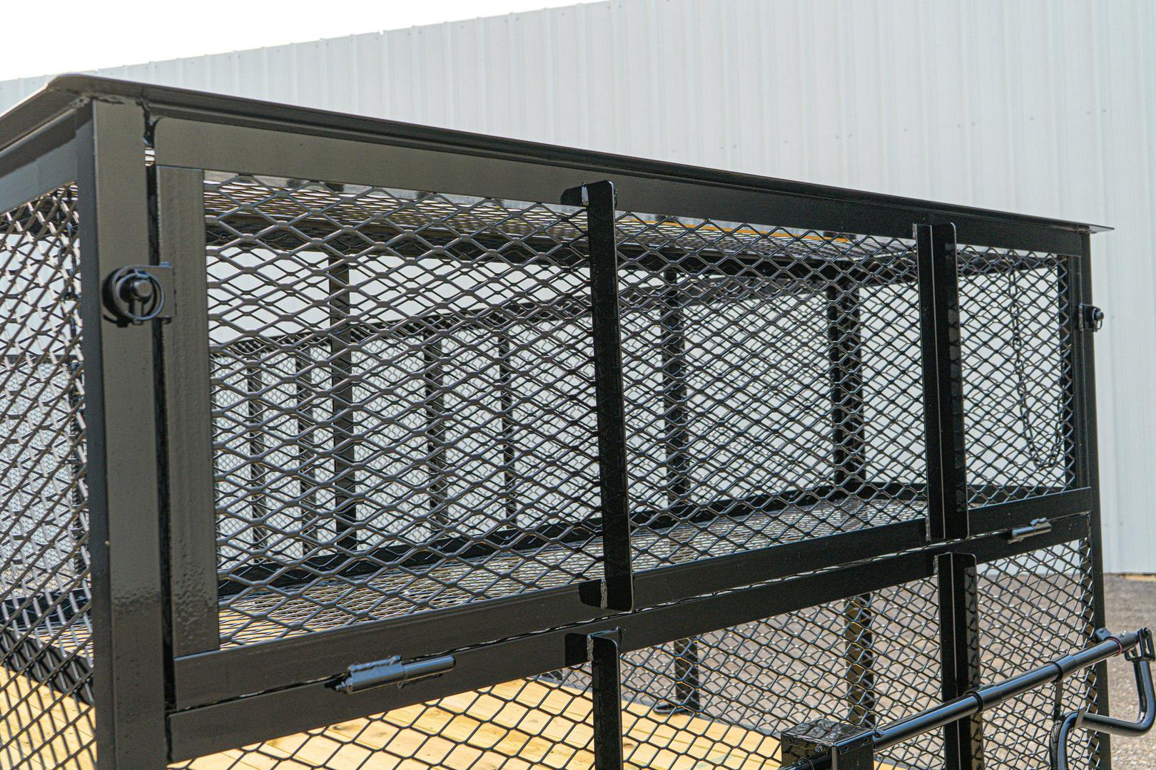 X-ON 16'x83" Landscape Trailer w/ 4' Sides & 4' Gate (L2)