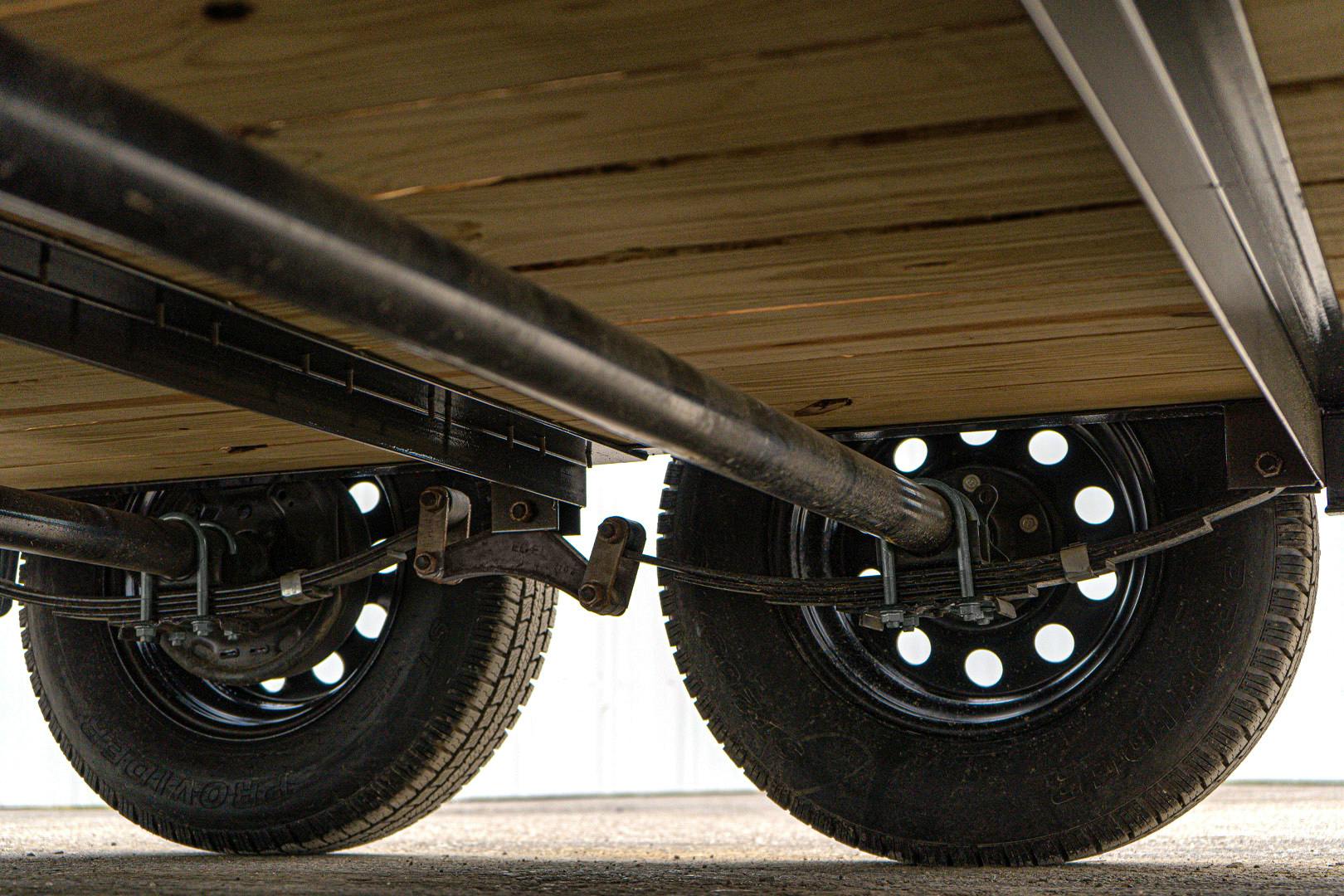 X-ON 16'x83" Landscape Trailer w/ 4' Sides & 4' Gate (L2)