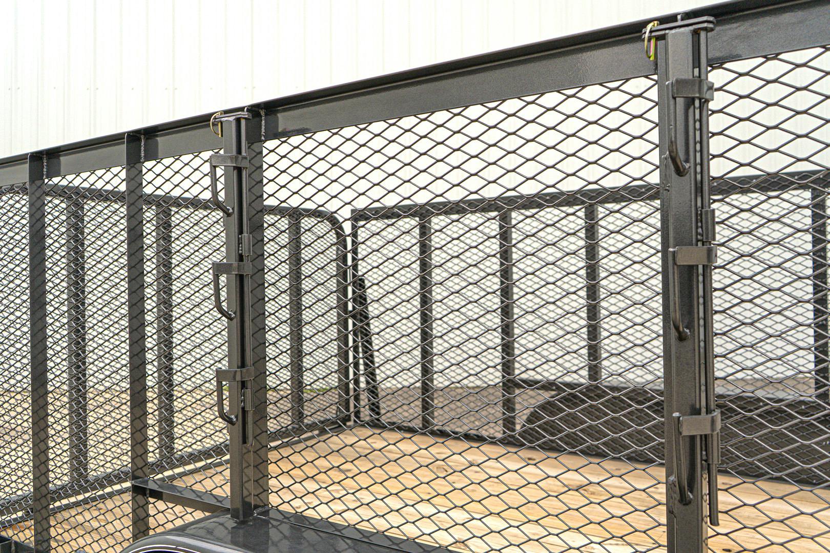 X-ON 16'x83" Landscape Trailer w/ 4' Sides & 4' Gate (L2)