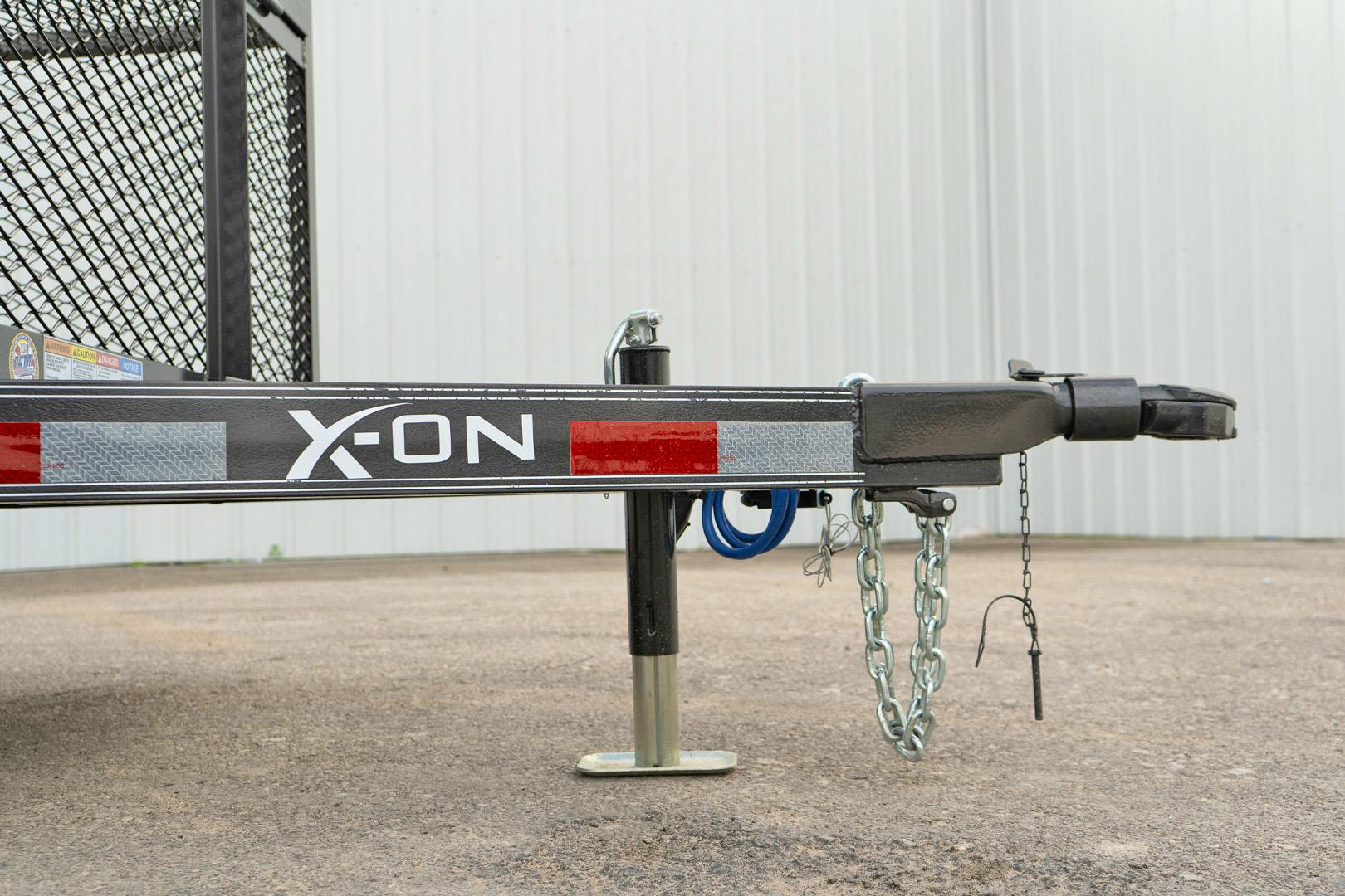 X-ON 14'x83" Landscape Trailer w/ 4' Sides & 4' Gate (L2)