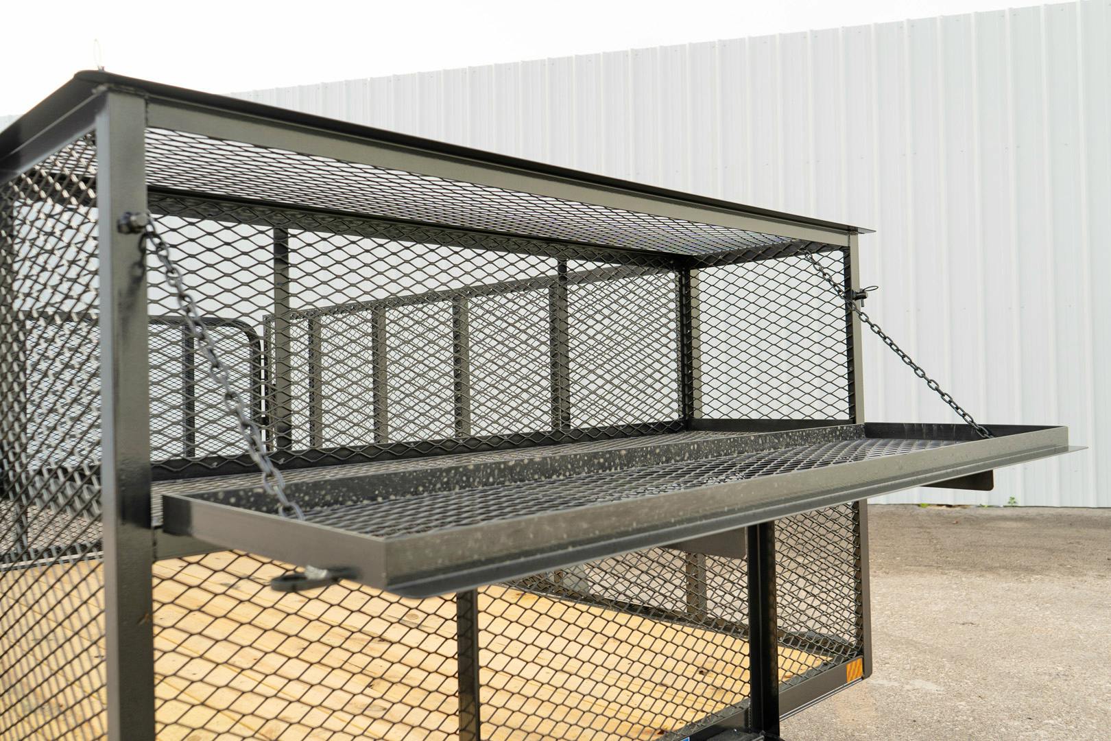 X-ON 14'x83" Landscape Trailer w/ 4' Sides & 4' Gate (L2)