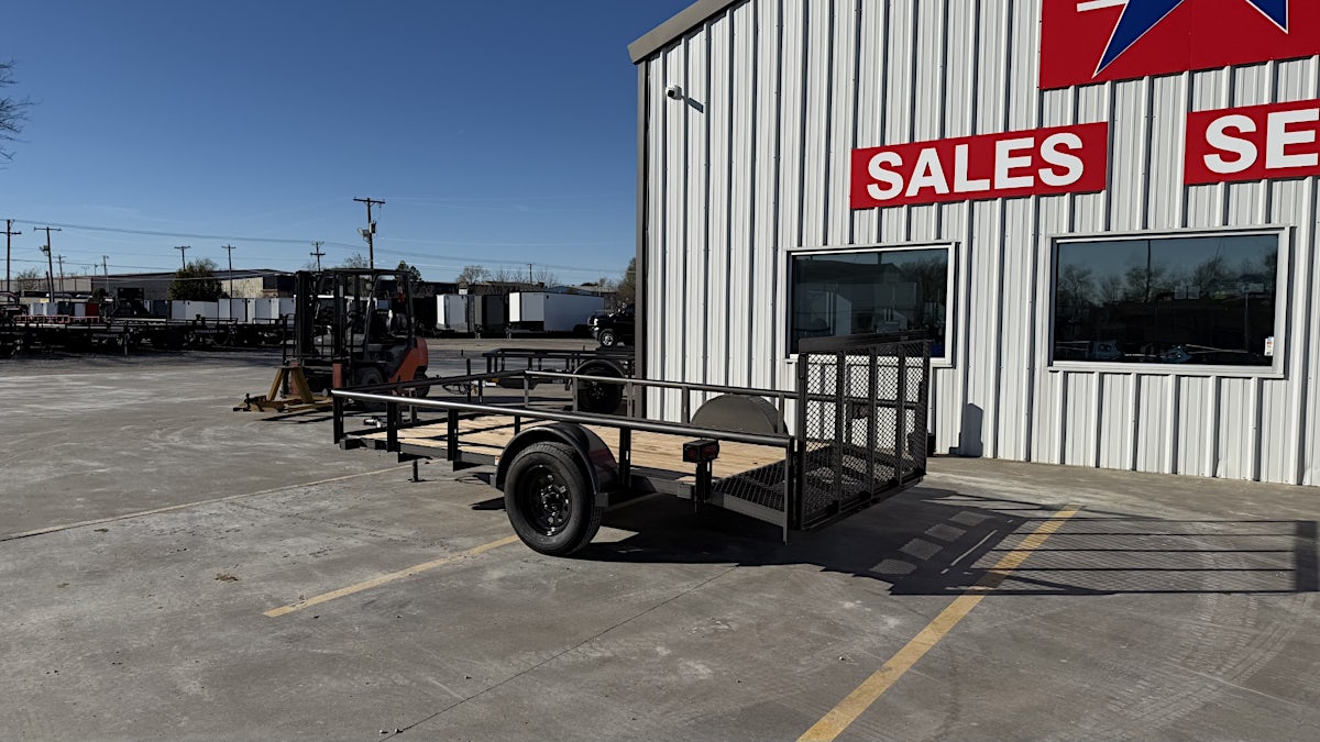 Texas Bragg 12'x77" Utility Trailer w/ 3' Gate & 2' Dovetail (U1) - Image 3