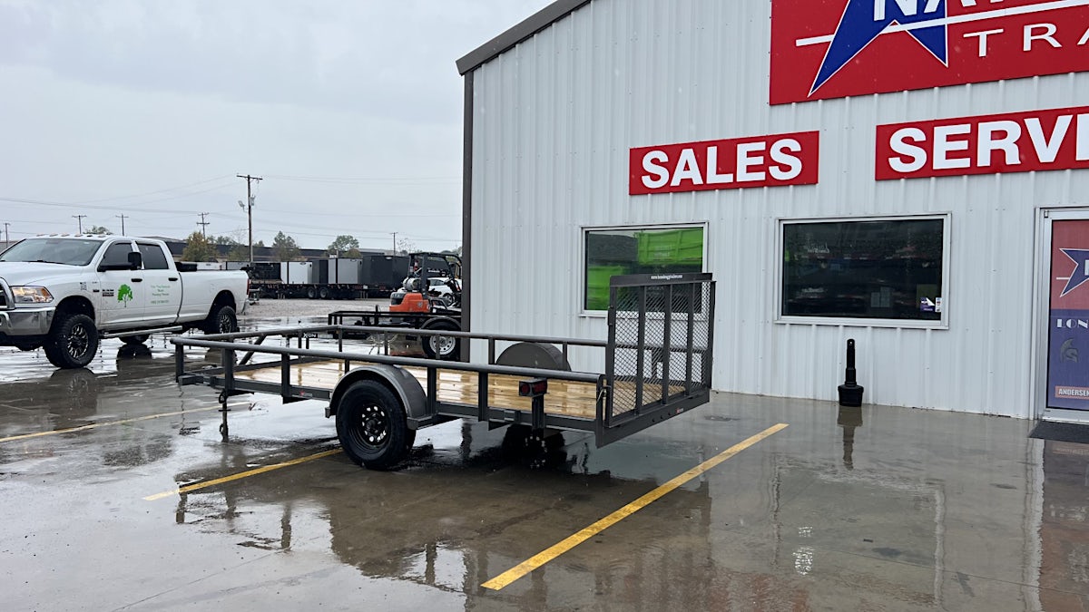 Texas Bragg 14'x77" Utility Trailer w/ 3' Gate (U1) - Image 3