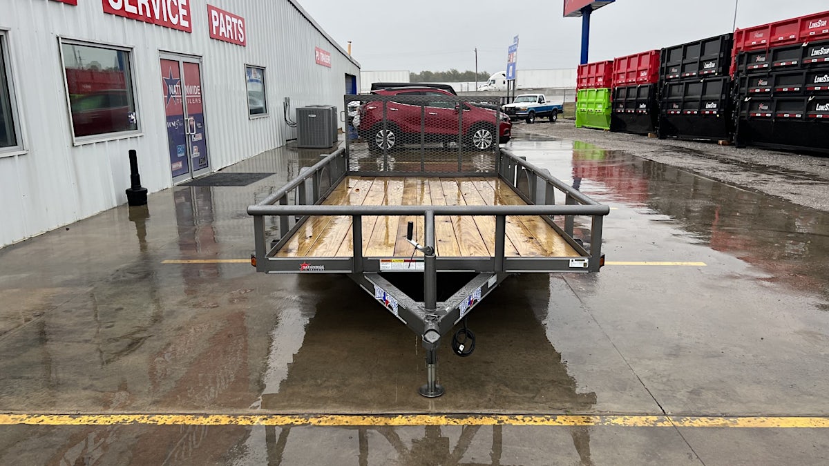 Texas Bragg 14'x77" Utility Trailer w/ 3' Gate (U1) - Image 6