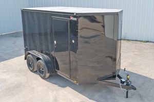 Spartan 6'x12' Enclosed Cargo Trailer w/ Rear Ramp Door (C2)
