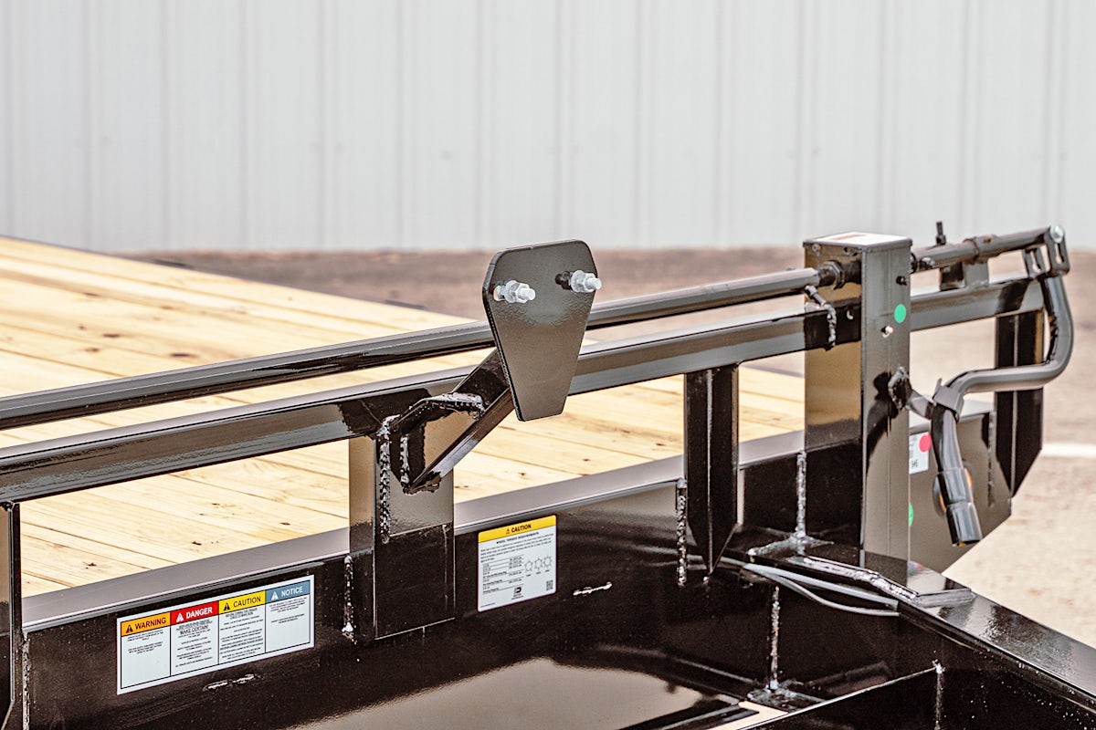 PJ Trailers 24'x102" 8" I-Beam Deckover Flatbed Trailer (F8) - Image 6