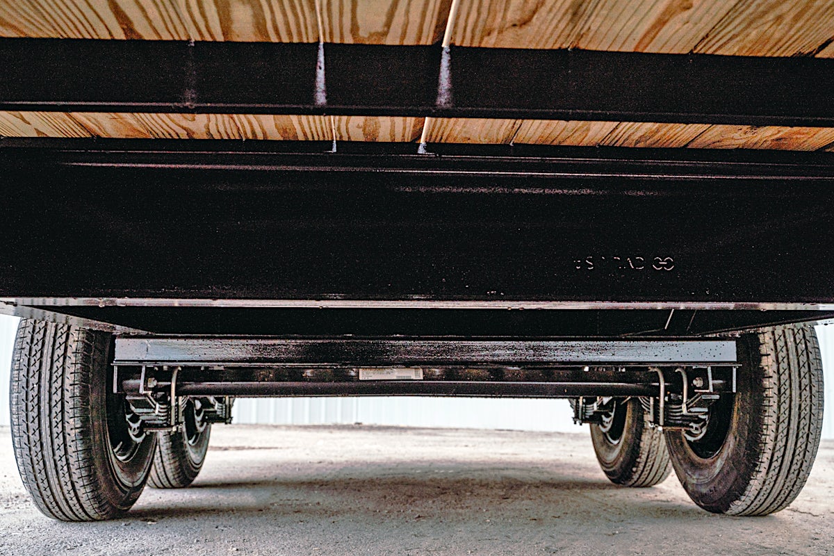 PJ Trailers 24'x102" 8" I-Beam Deckover Flatbed Trailer (F8) - Image 9