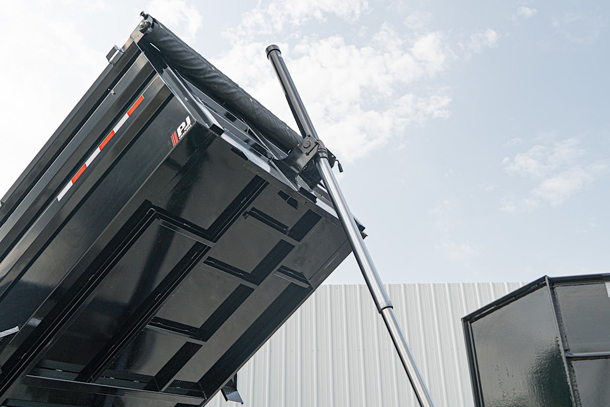 PJ Trailers 16'x83" Gooseneck Telescopic Dump Trailer w/ 4' Sides (DT) - Image 30