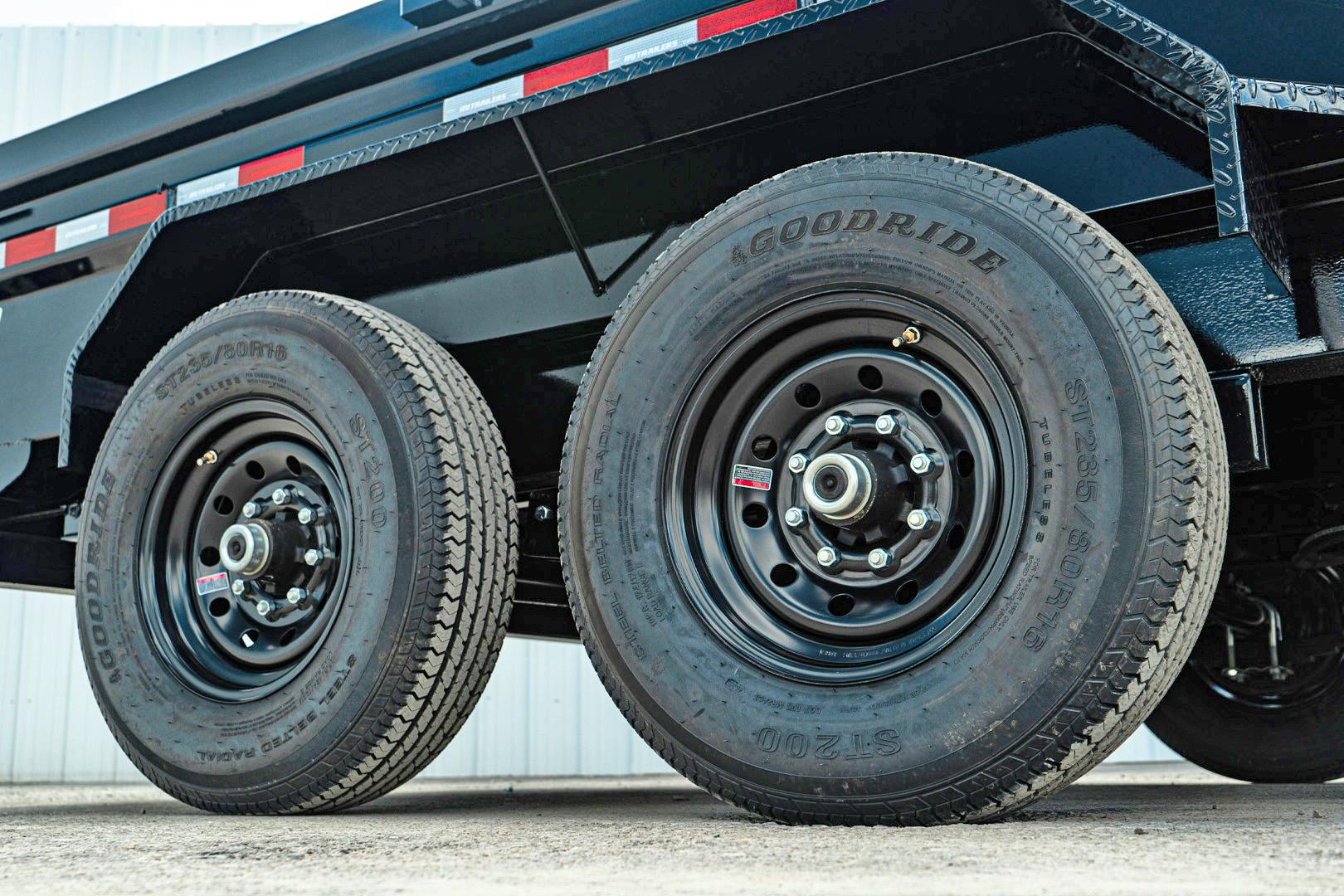 PJ Trailers 14'x83" Low Pro Dump Trailer w/ 2' Sides (DL) - Image 17