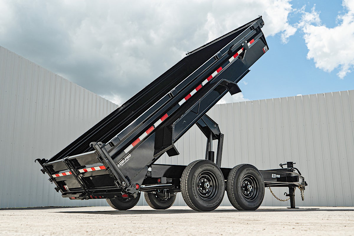PJ Trailers 14'x83" Low Pro Dump Trailer w/ 2' Sides (DL) - Image 27