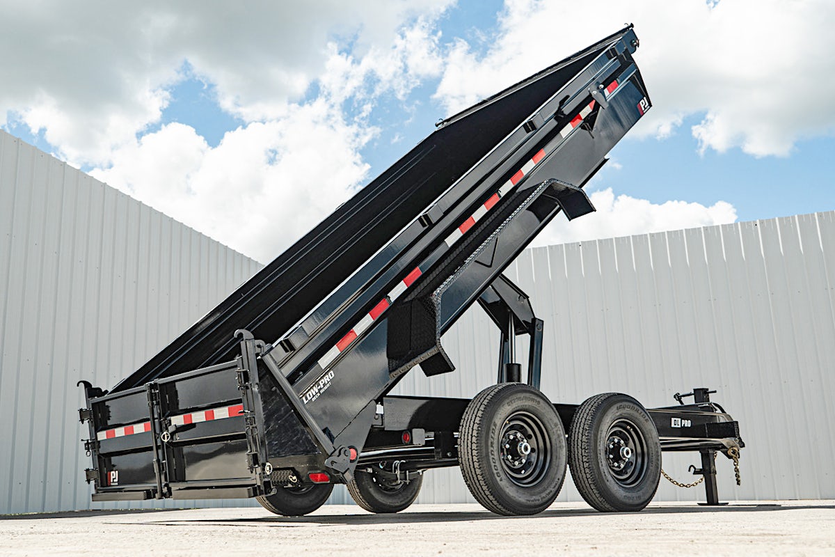 PJ Trailers 14'x83" Low Pro Dump Trailer w/ 2' Sides (DL) - Image 28